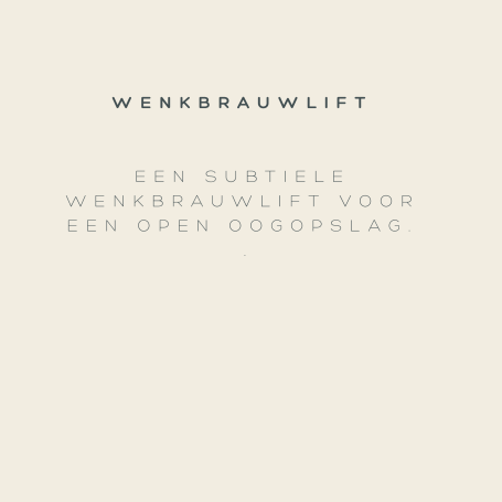 wenkbrauwlift wenkbrauwlift